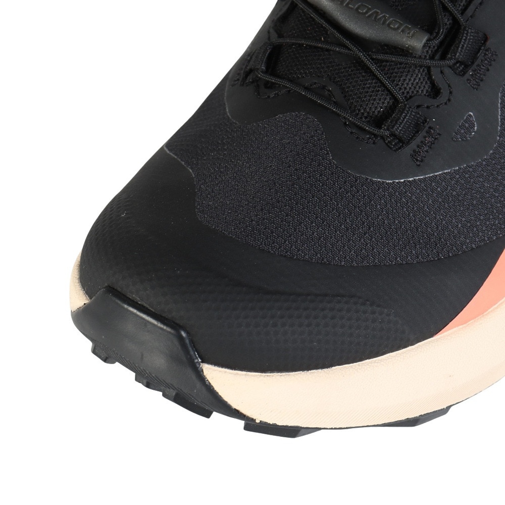 サロモン（SALOMON）（レディース）ランニングシューズ トレランシューズ ジェネシス ゴアテックス ブラック ピンク L47807900 スニーカー