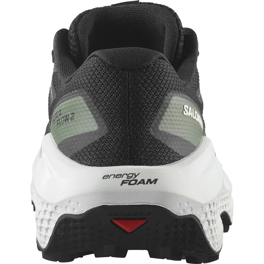 サロモン（SALOMON）（レディース）ランニングシューズ トレランシューズ ウルトラ フロー 2 ブラック ホワイト L47883700 スニーカー