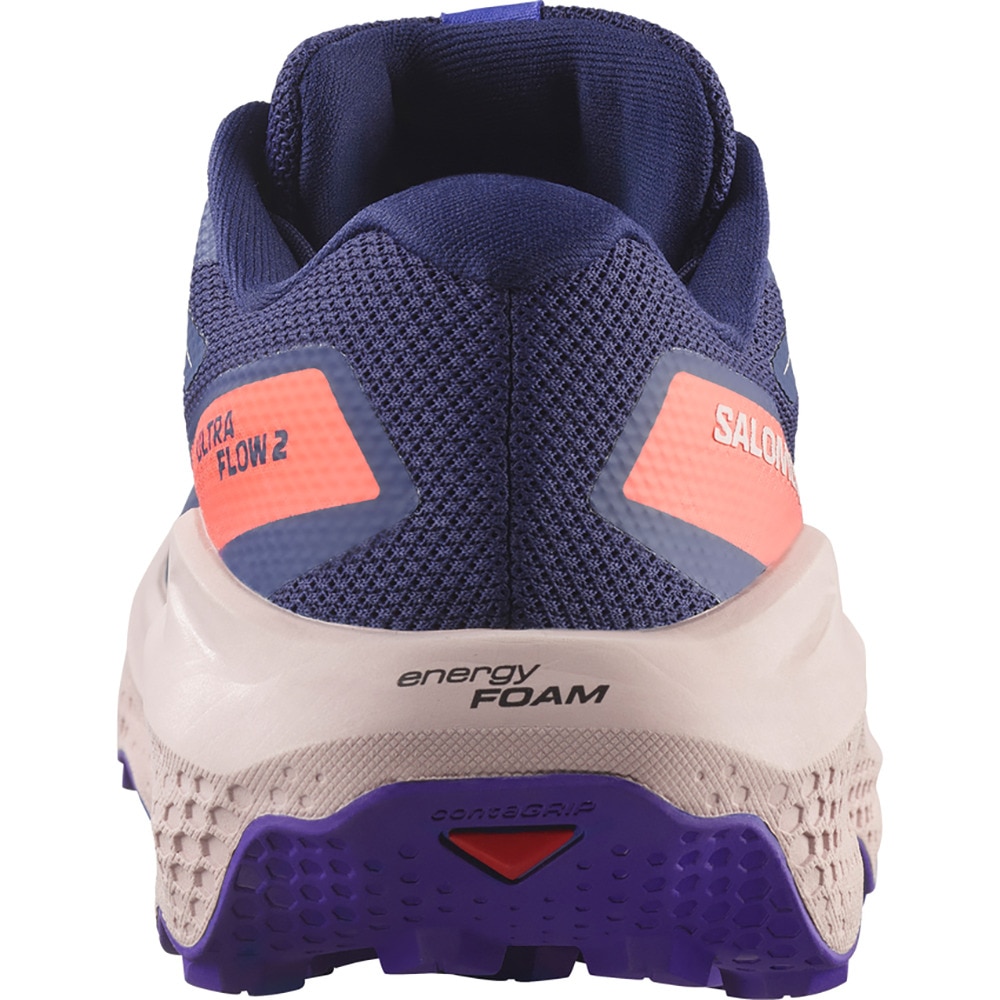 サロモン（SALOMON）（レディース）ランニングシューズ トレランシューズ ウルトラ フロー 2 ゴアテックス パープル L47884300 スニーカー