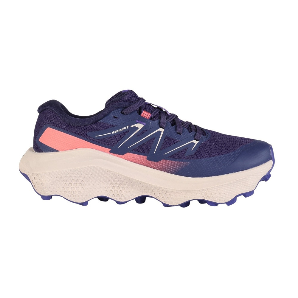 サロモン（SALOMON）（レディース）ランニングシューズ トレランシューズ ウルトラ フロー 2 ゴアテックス パープル L47884300 スニーカー