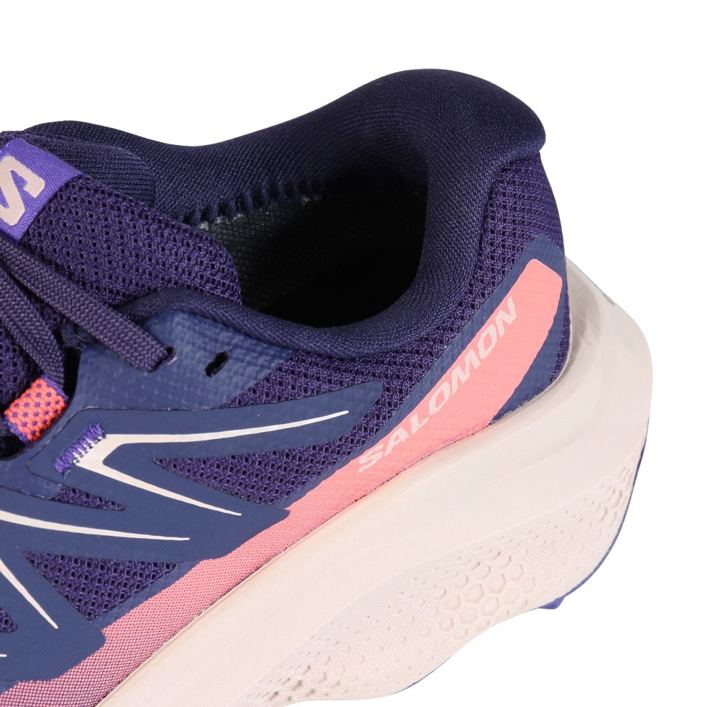 サロモン（SALOMON）（レディース）ランニングシューズ トレランシューズ ウルトラ フロー 2 ゴアテックス パープル L47884300 スニーカー
