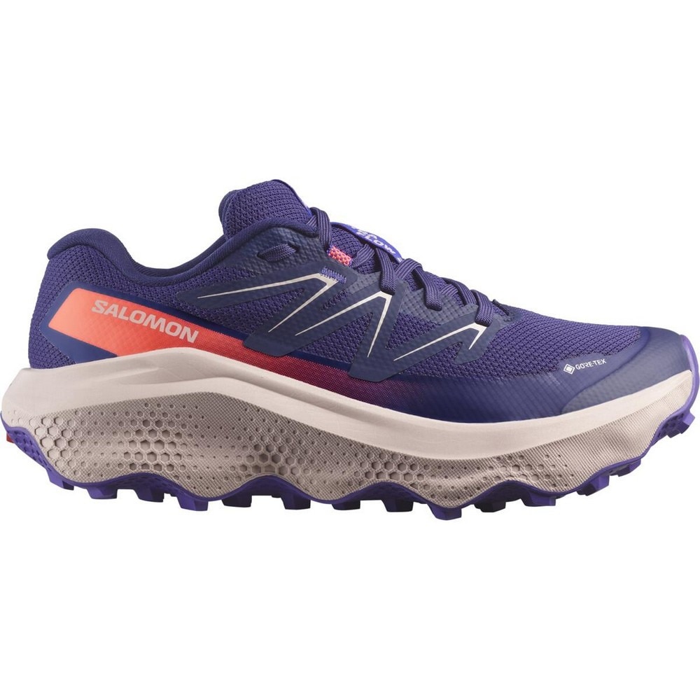 サロモン（SALOMON）（レディース）ランニングシューズ トレランシューズ ウルトラ フロー 2 ゴアテックス パープル L47884300 スニーカー