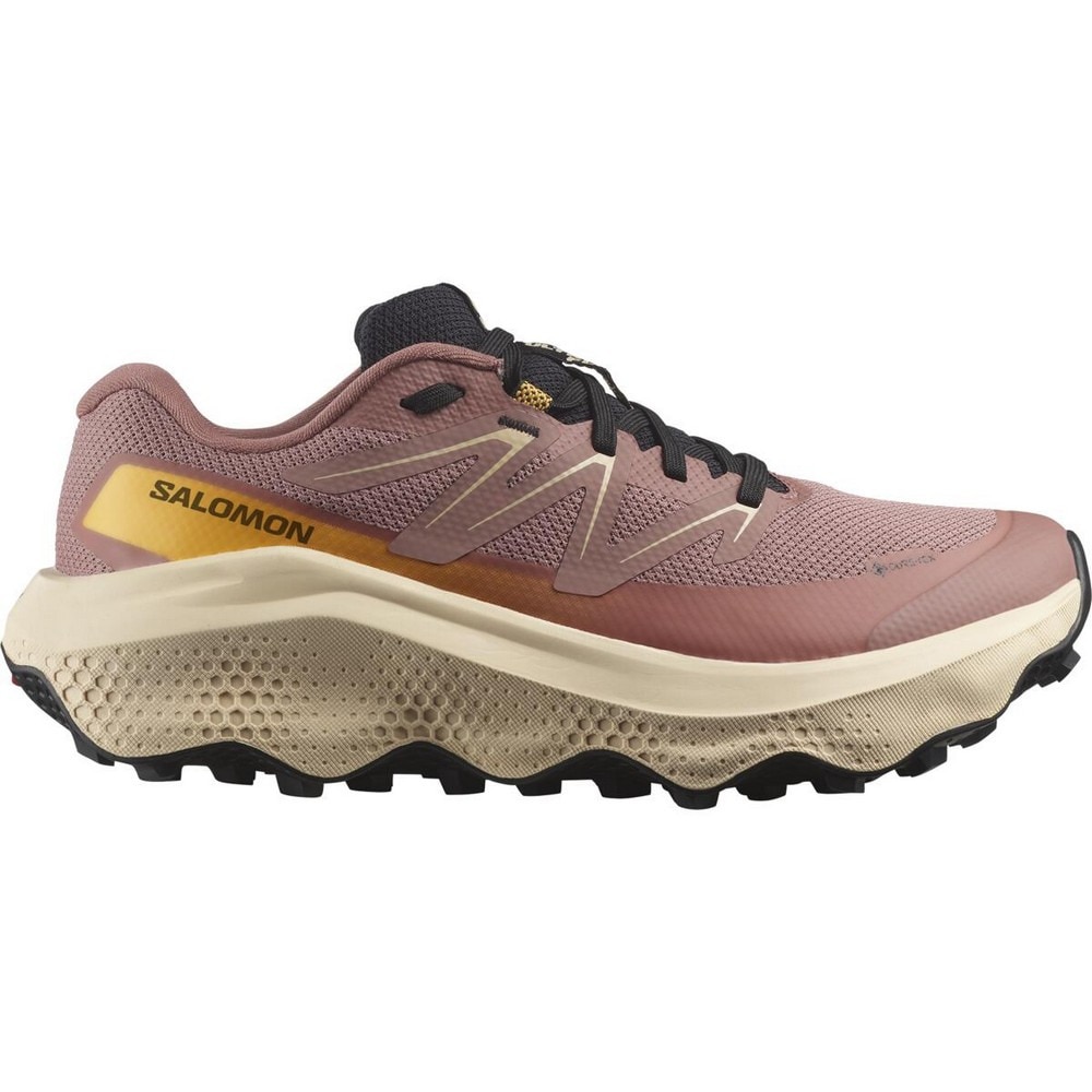 サロモン（SALOMON）（レディース）ランニングシューズ トレランシューズ ウルトラ フロー 2 ゴアテックス ブラウン L47884500 スニーカー