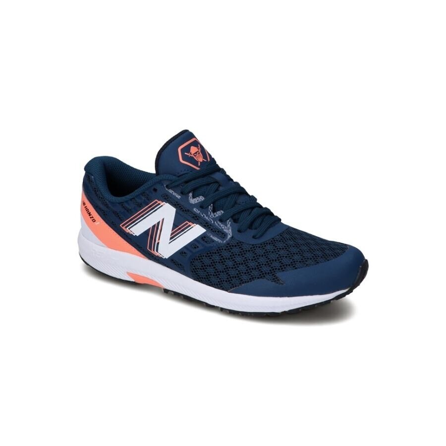 ニューバランス｜ジュニアランニングシューズ ネイビー ピンク NB HANZO J YPHANZN3M レースシューズ 靴 シューズ -  スポーツ用品はスーパースポーツゼビオ
