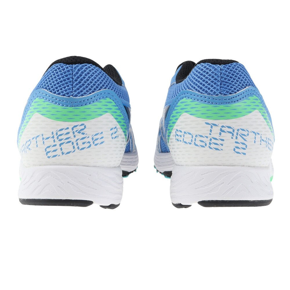 アシックス（ASICS）（キッズ）ジュニア ターサーエッジ 2 ブルー 青 1014A146.407 ジュニアランニングシューズ スニーカー ランシュー 駅伝 陸上 運動靴