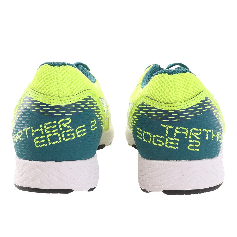 アシックス（ASICS）（キッズ）ジュニア ターサーエッジ 2 フラッシュグリーン 緑 1014A146.752 ジュニアランニングシューズ スニーカー 陸上 駅伝 運動靴