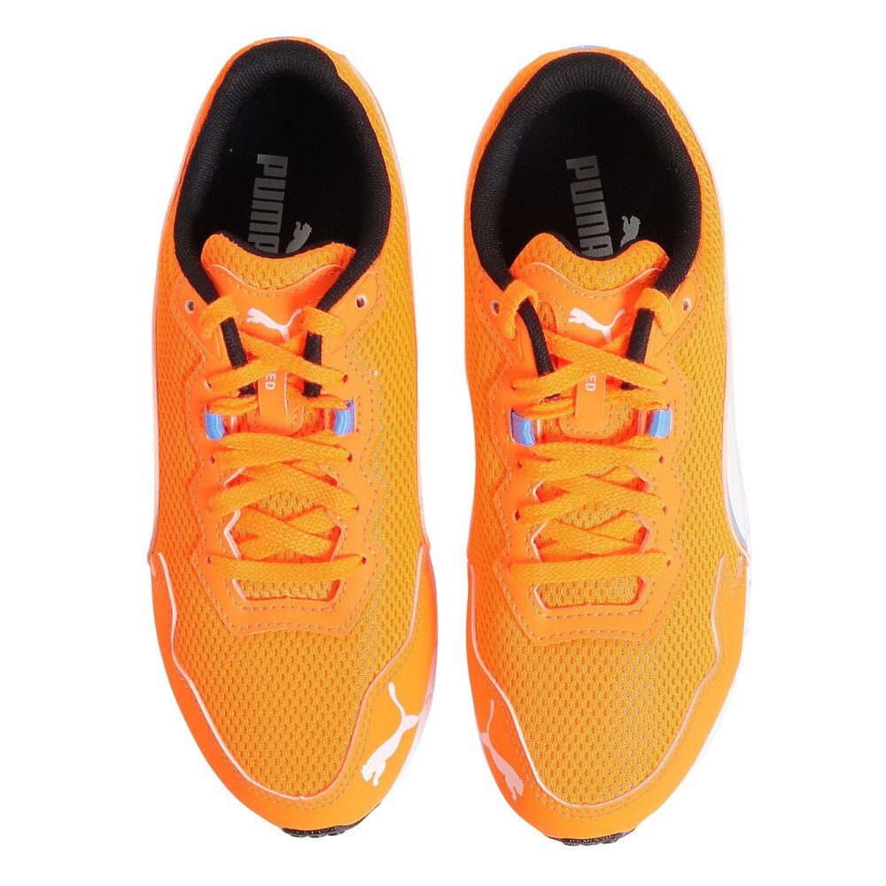 プーマ（PUMA）（キッズ）ジュニア ランニングシューズ スピードモンスター PL オレンジ 19536414 スニーカー トレーニング スポーツ 部活 クッション性 軽量