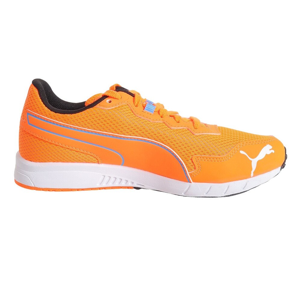 プーマ（PUMA）（キッズ）ジュニア ランニングシューズ スピードモンスター PL オレンジ 19536414 スニーカー トレーニング スポーツ 部活 クッション性 軽量
