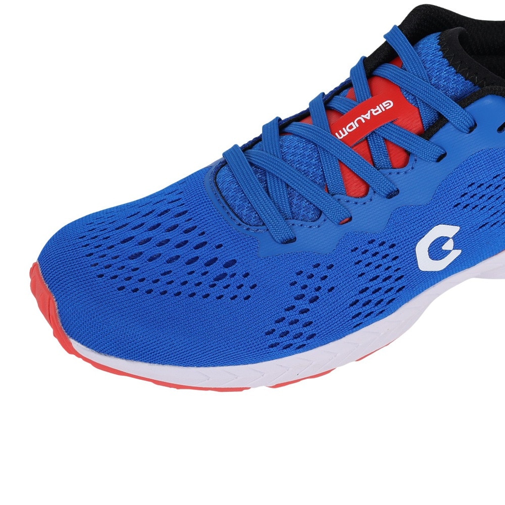 ジローム（GIRAUDM）（キッズ）ジュニアランニングシューズ レースシューズ ガオスピードレース ブルー TR3S0001-SH793-GRXS BLU スニーカー 軽量