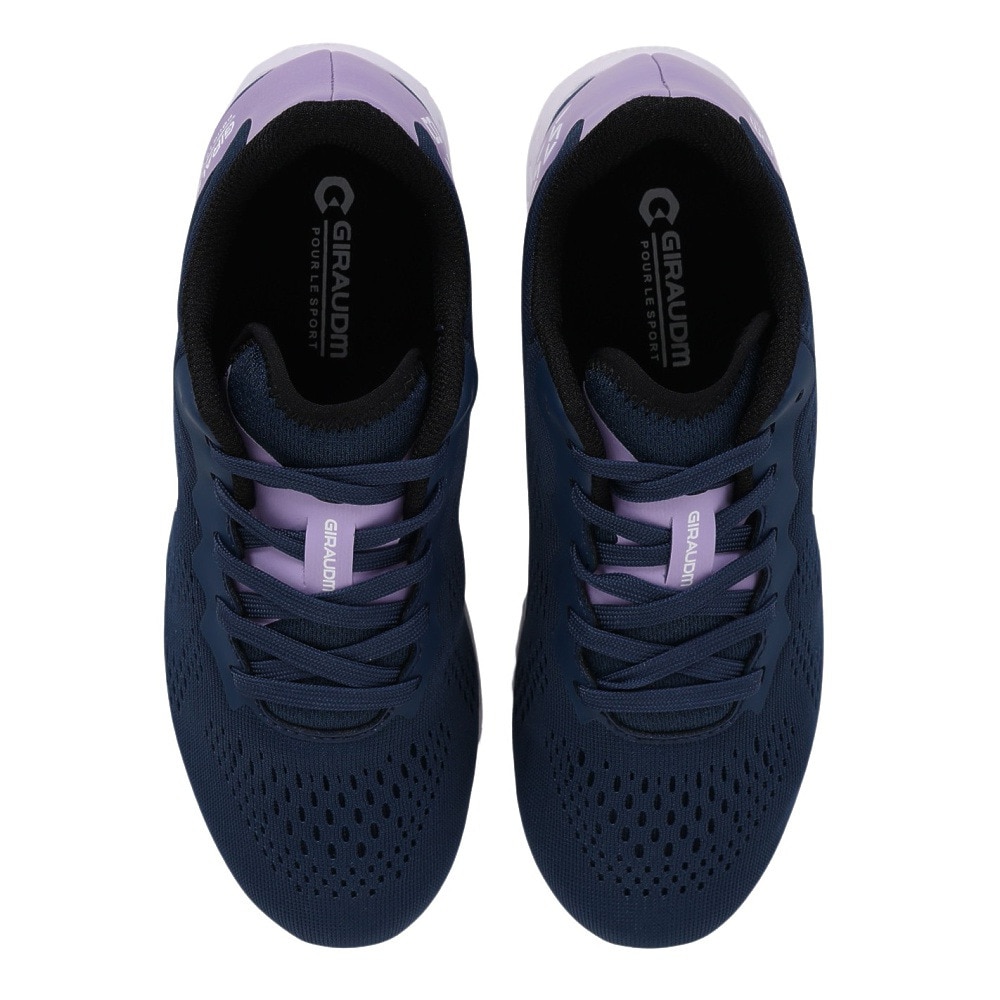 ジローム（GIRAUDM）（キッズ）ジュニアランニングシューズ レースシューズ ガオスピードレース ネイビー TR3S0001-SH793-GRXS NVY スニーカー 軽量