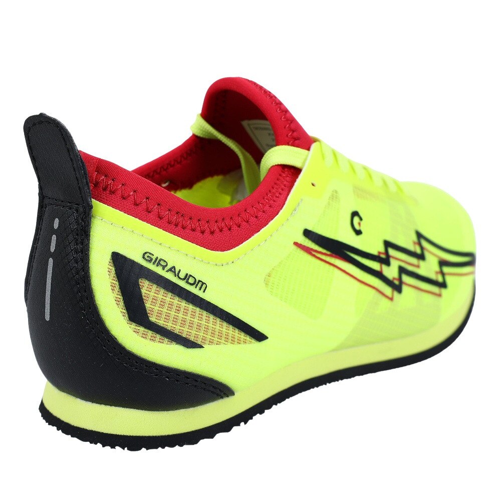 ジローム（GIRAUDM）（キッズ）ジュニア ランニングシューズ ガオスピードヴォルト フラッシュイエロー TR3S0002-SH793-GRXS FYEL スニーカー レースシューズ 