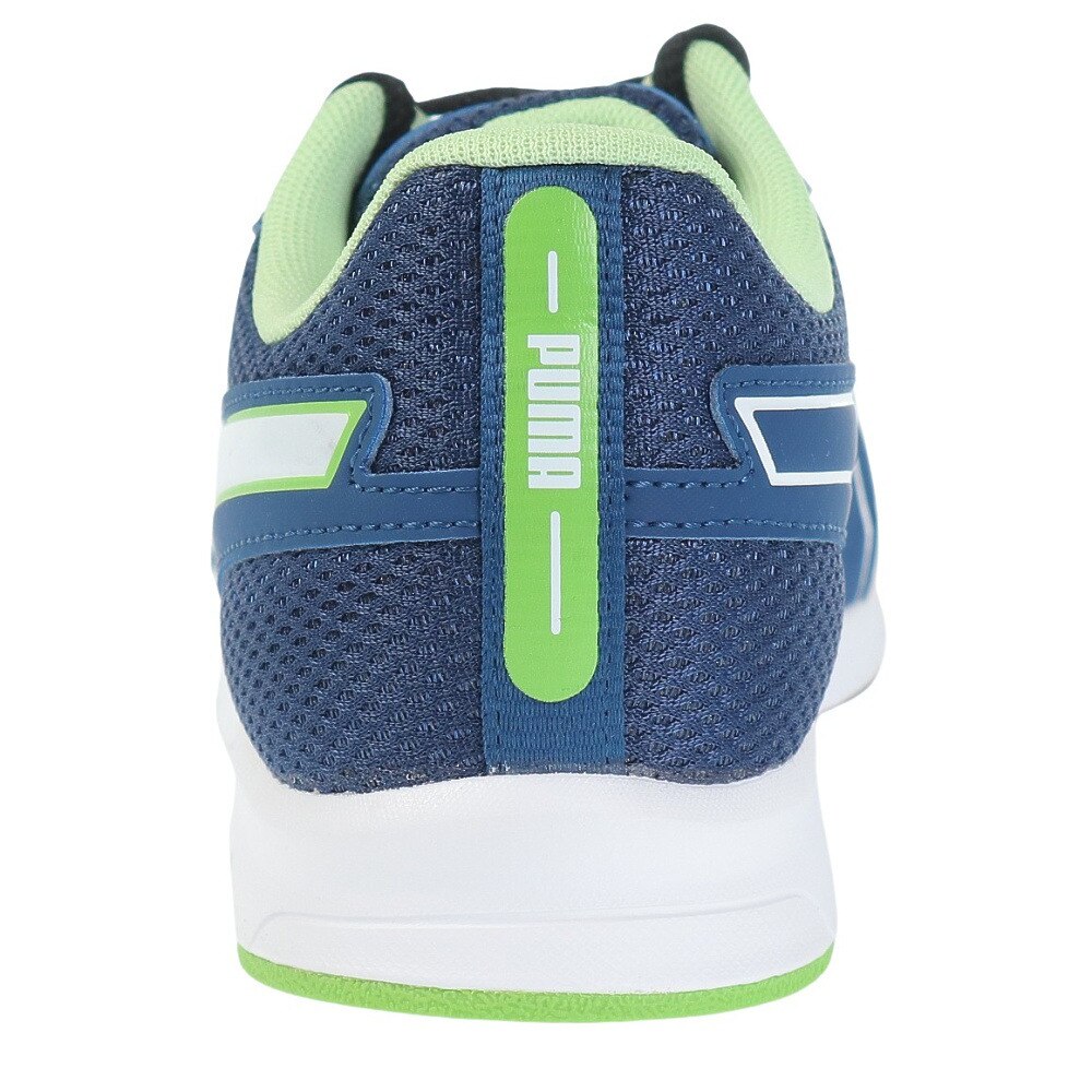 プーマ（PUMA）（キッズ）ジュニア ランニングシューズ スピードモンスターPL ネイビー ホワイト 19536418 スニーカー レース スポーツ 部活 運動会 軽量 