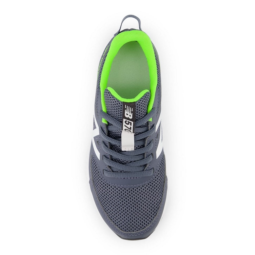ニューバランス（new balance）（キッズ）ジュニア ランニングシューズ レースシューズ 570 v3 Lace YK570GG3W