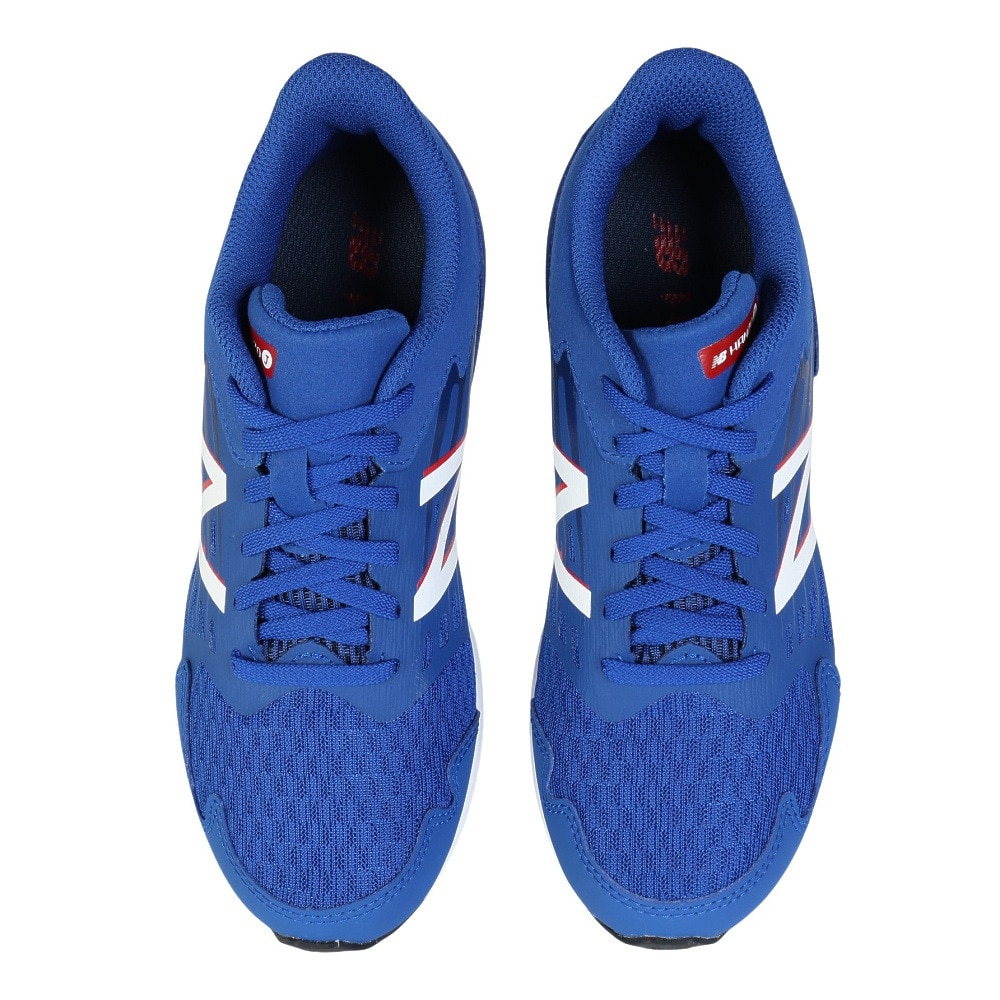ニューバランス（new balance）（キッズ）ジュニアランニングシューズ レースシューズ ハンゾー J v6 Lace YPHANZD6M