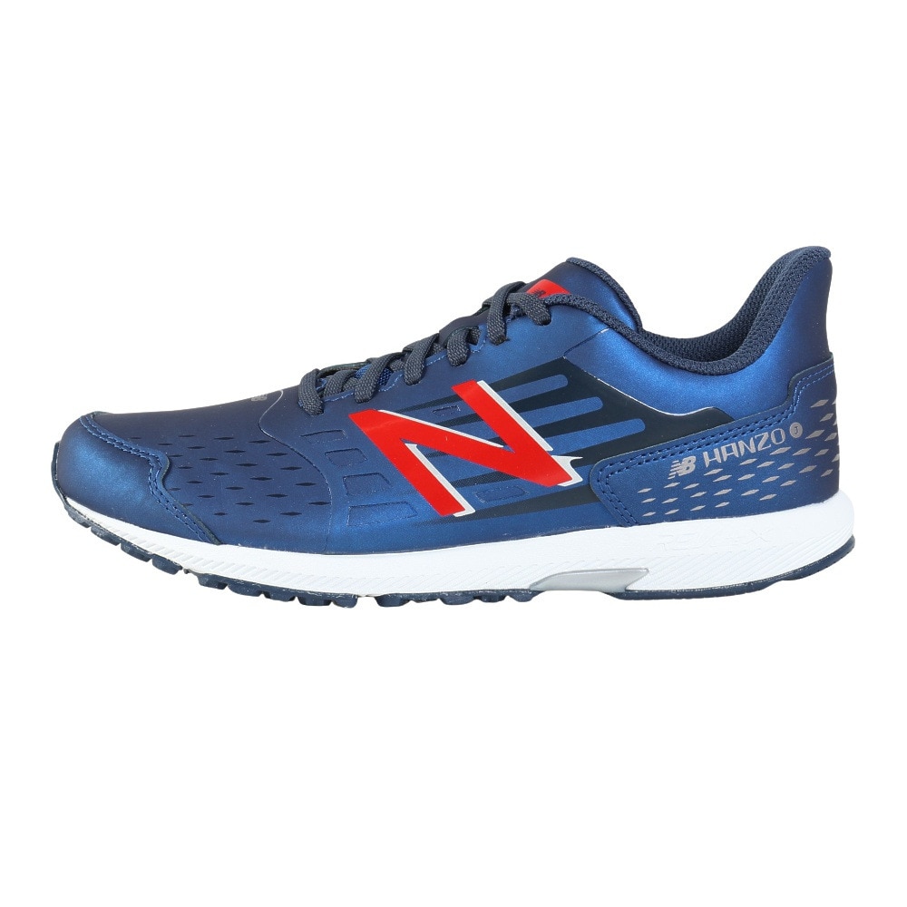 ニューバランス（new balance）（キッズ）ジュニアランニングシューズ レースシューズ Hanzo J Synthetic Lace YPHNZSM1M