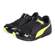 プーマ（PUMA）（キッズ）ジュニア ランニングシューズ 19026606 スピードモンスター V3 ブラックイエロー スニーカー 