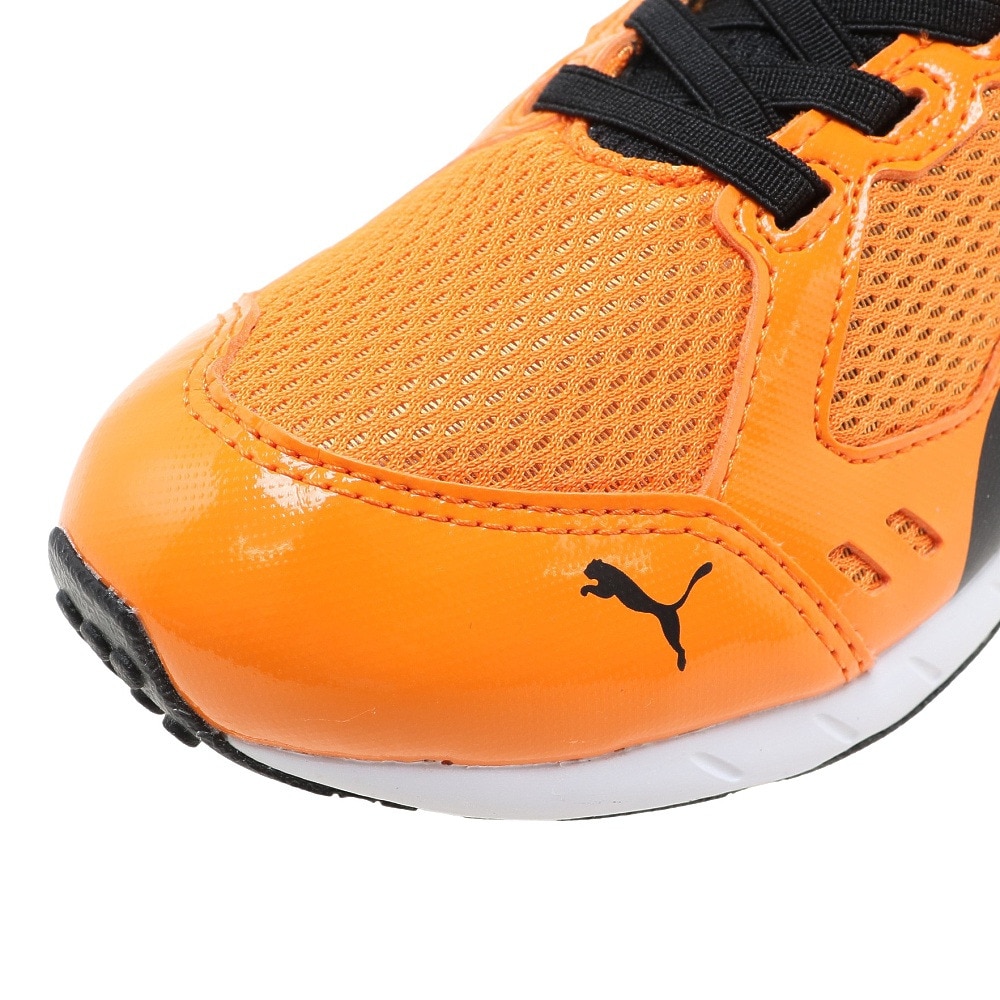 プーマ プーマ Puma キッズ ジュニア ランニングシューズ オレンジ スピードモンスター V3 スニーカー ベルクロ ベルト付き マジックテープ スポーツ用品はスーパースポーツゼビオ