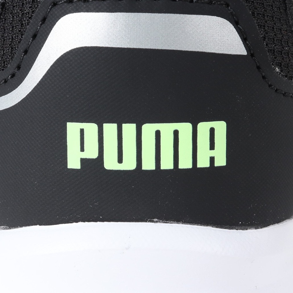 プーマ（PUMA）（キッズ）ジュニア ランニングシューズ スピードモンスター V4 ブラック 37890801 スニーカー スポーツ ベルクロ ベルト付き 運動会 普段使い