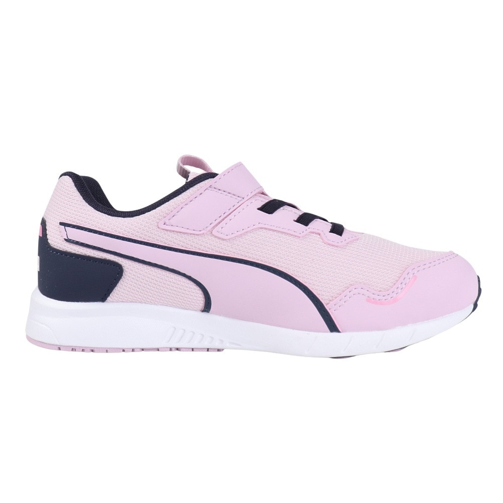 プーマ（PUMA）（キッズ）ジュニアランニングシューズ ベルクロ ベルト付き レースシューズ スピードモンスター V4 37890811