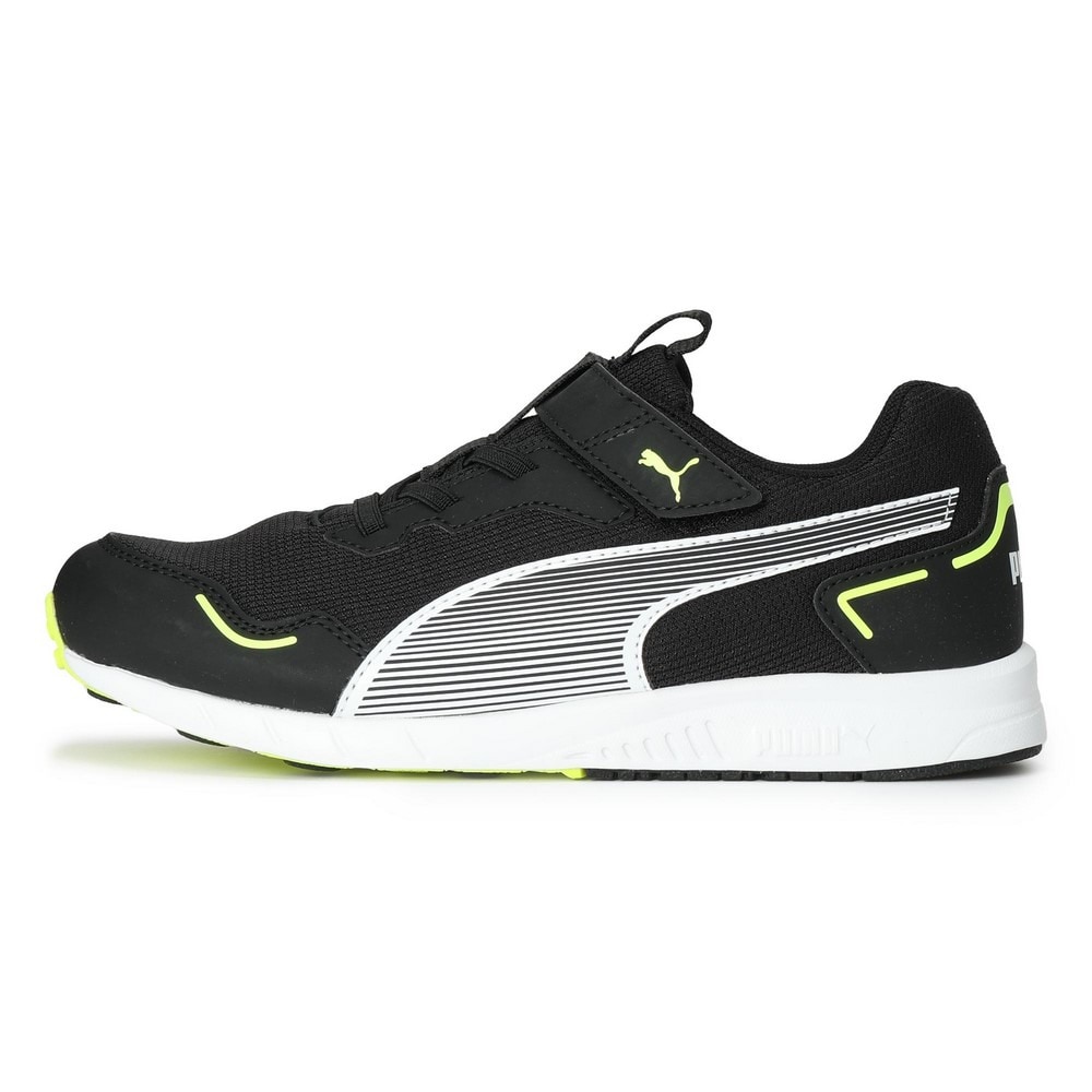 プーマ（PUMA）（キッズ）ジュニアランニングシューズ ベルクロ ベルト付き レースシューズ スピードモンスター V4 37890812