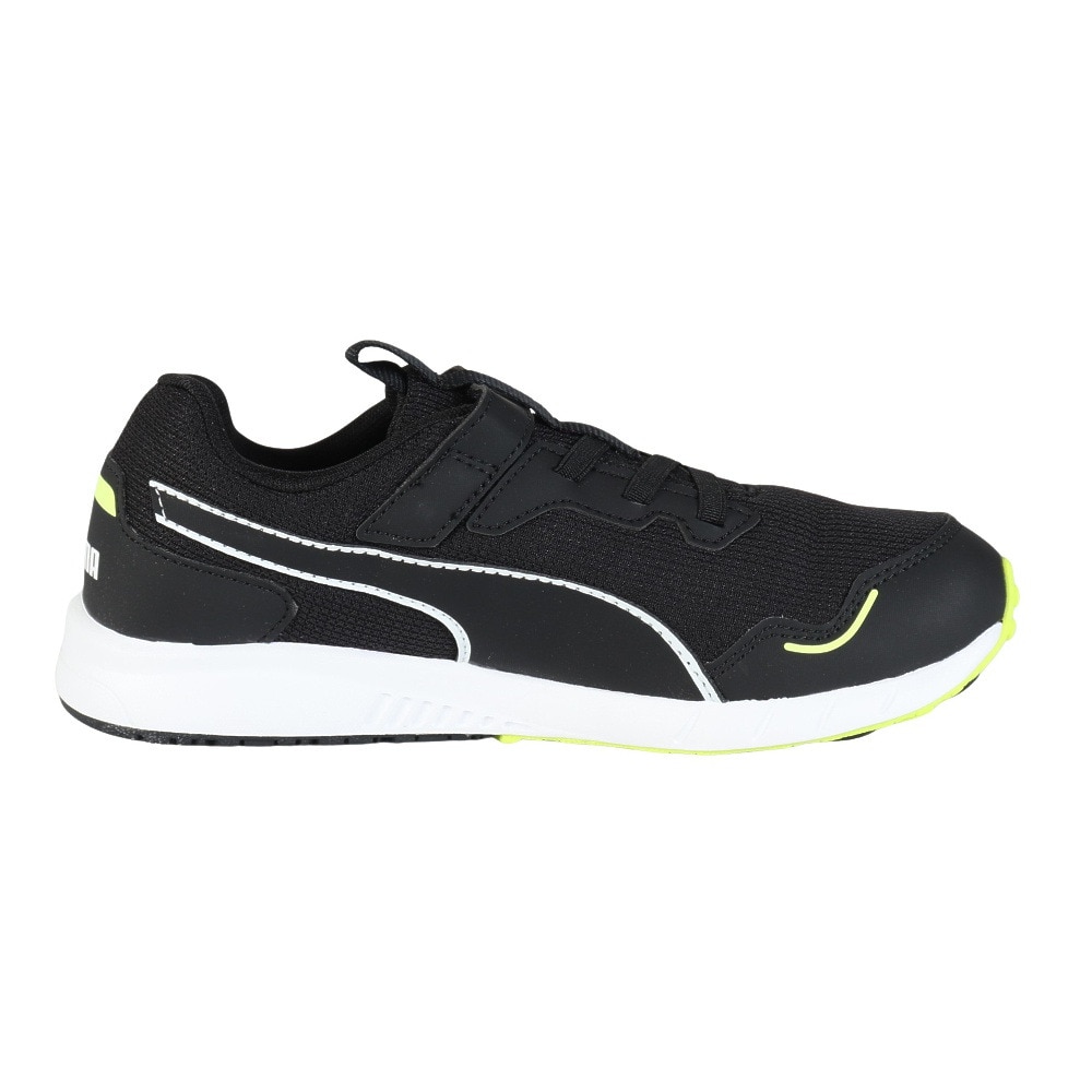 プーマ（PUMA）（キッズ）ジュニアランニングシューズ ベルクロ ベルト付き レースシューズ スピードモンスター V4 37890812