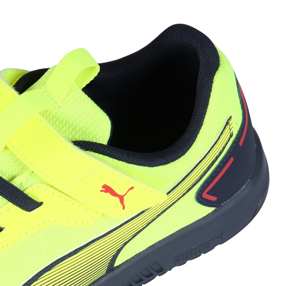 プーマ（PUMA）（キッズ）ジュニアランニングシューズ ベルクロ ベルト付き レースシューズ スピードモンスター V4 37890813