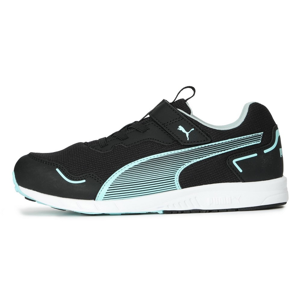 プーマ（PUMA）（キッズ）ジュニアランニングシューズ ベルクロ ベルト付き レースシューズ スピードモンスター V4 37890815