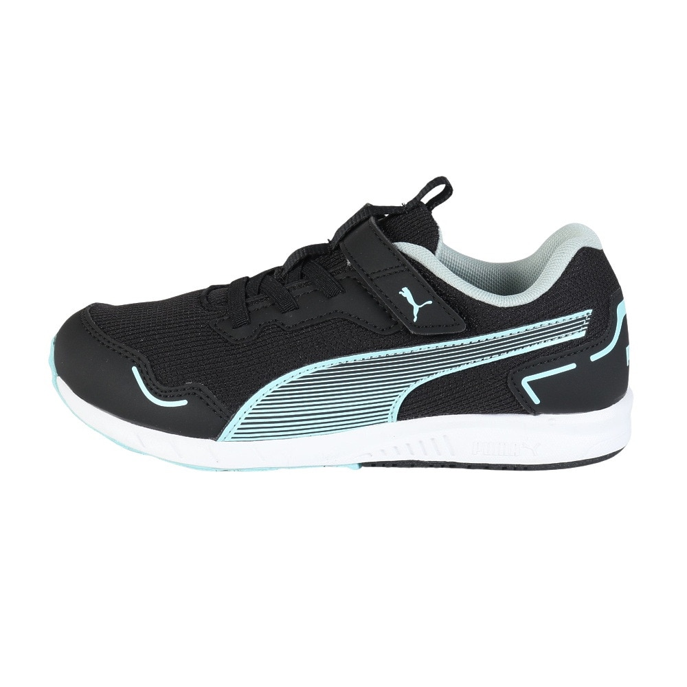 プーマ（PUMA）（キッズ）ジュニアランニングシューズ ベルクロ ベルト付き レースシューズ スピードモンスター V4 37890815