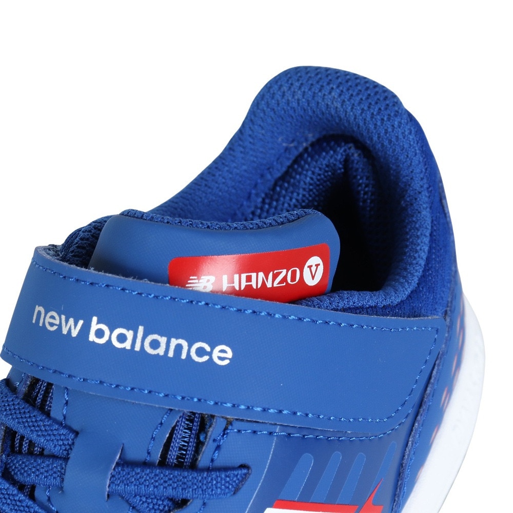 ニューバランス（new balance）（キッズ）ジュニアランニングシューズ ベルクロ ベルト付き レースシューズ ハンゾー V v6 PXHANVD3M