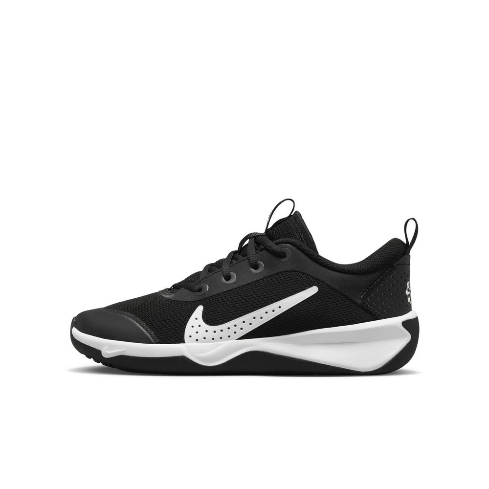 ナイキ（NIKE）（キッズ）ジュニア インドア コート シューズ OMNI マルチ コート GS ブラック DM9027-002 スニーカー