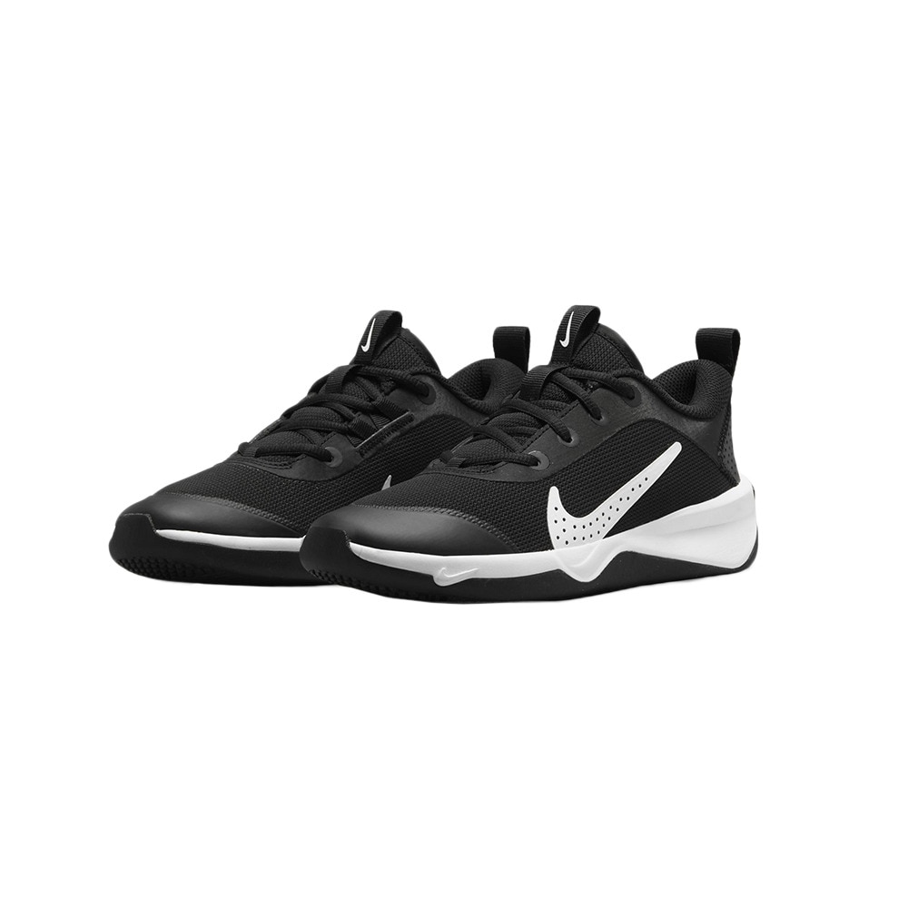 ナイキ（NIKE）（キッズ）ジュニア インドア コート シューズ OMNI マルチ コート GS ブラック DM9027-002 スニーカー