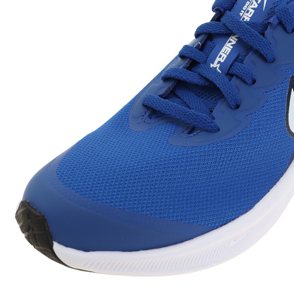 ナイキ（NIKE）（キッズ）ジュニアスポーツシューズ スニーカー スター ランナー 3 GS DA2776400 青 スポーツ用品は