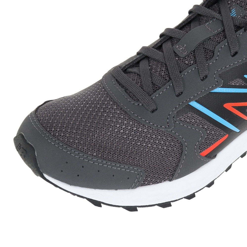 ニューバランス（new balance）（キッズ）ジュニア スニーカー グレー GE650GF1W ランニングシューズ 22.0 22.5 23.0 23.5 24.0 24.5 25.0