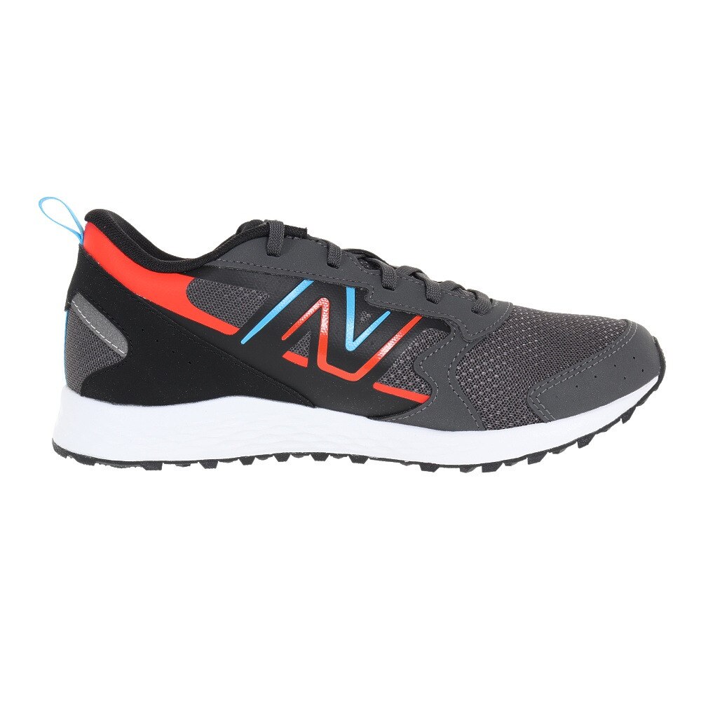 ニューバランス（new balance）（キッズ）ジュニア スニーカー グレー GE650GF1W ランニングシューズ 22.0 22.5 23.0 23.5 24.0 24.5 25.0