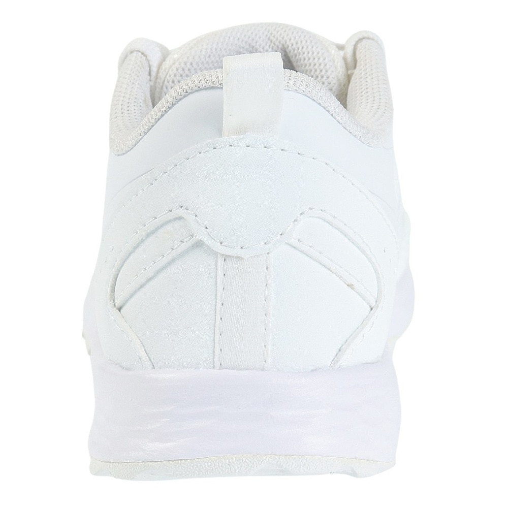 ニューバランス（new balance）（キッズ）ジュニア スポーツ シューズ YN650 ホワイト YN650WW1W スニーカー ランニング 学校 部活 登校 通学 運動 白靴