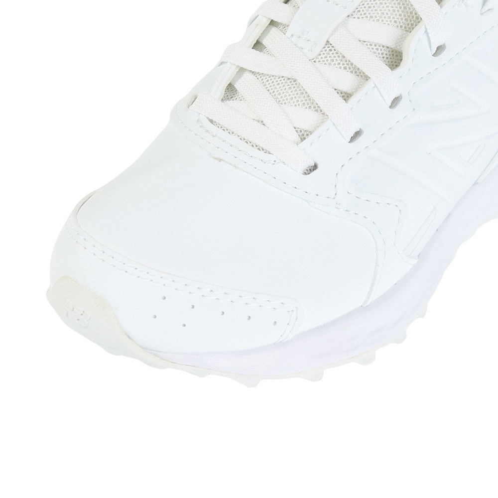 ニューバランス（new balance）（キッズ）ジュニア スポーツ シューズ YN650 ホワイト YN650WW1W スニーカー ランニング 学校 部活 登校 通学 運動 白靴