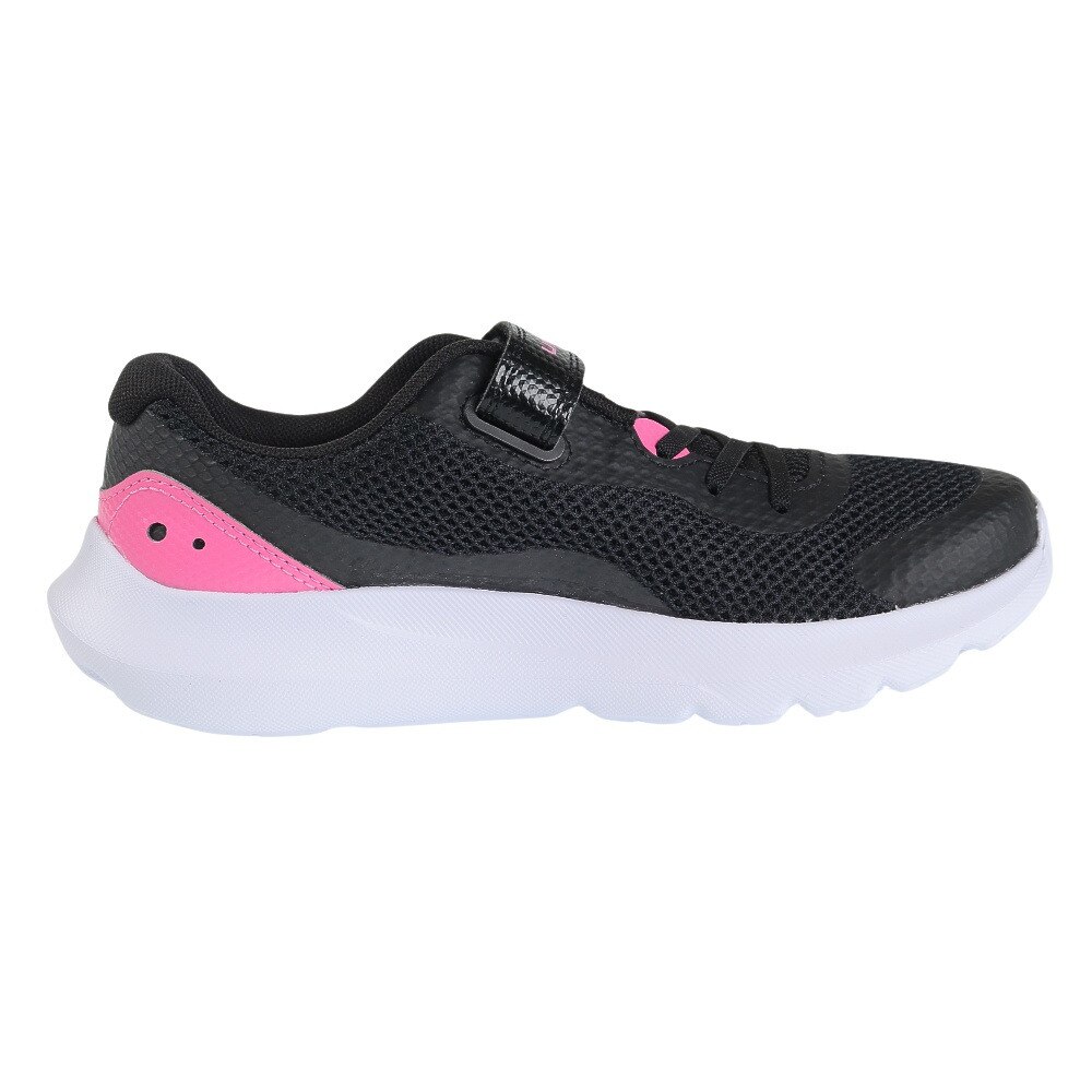 アンダーアーマー（UNDER ARMOUR）（キッズ）ジュニア スニーカー 黒 サージ3 AC ブラック 3025014 001 ランニングシューズ