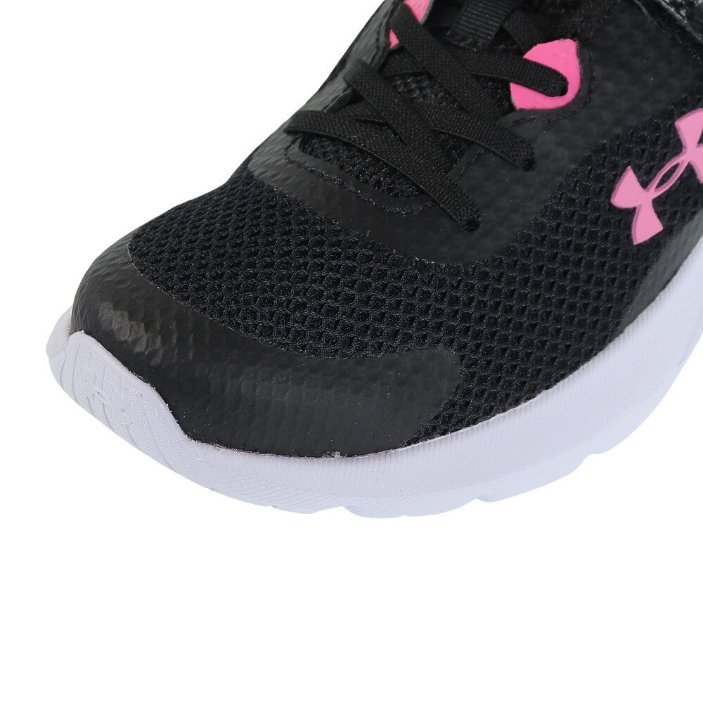 アンダーアーマー（UNDER ARMOUR）（キッズ）ジュニア スニーカー 黒 サージ3 AC ブラック 3025014 001 ランニングシューズ
