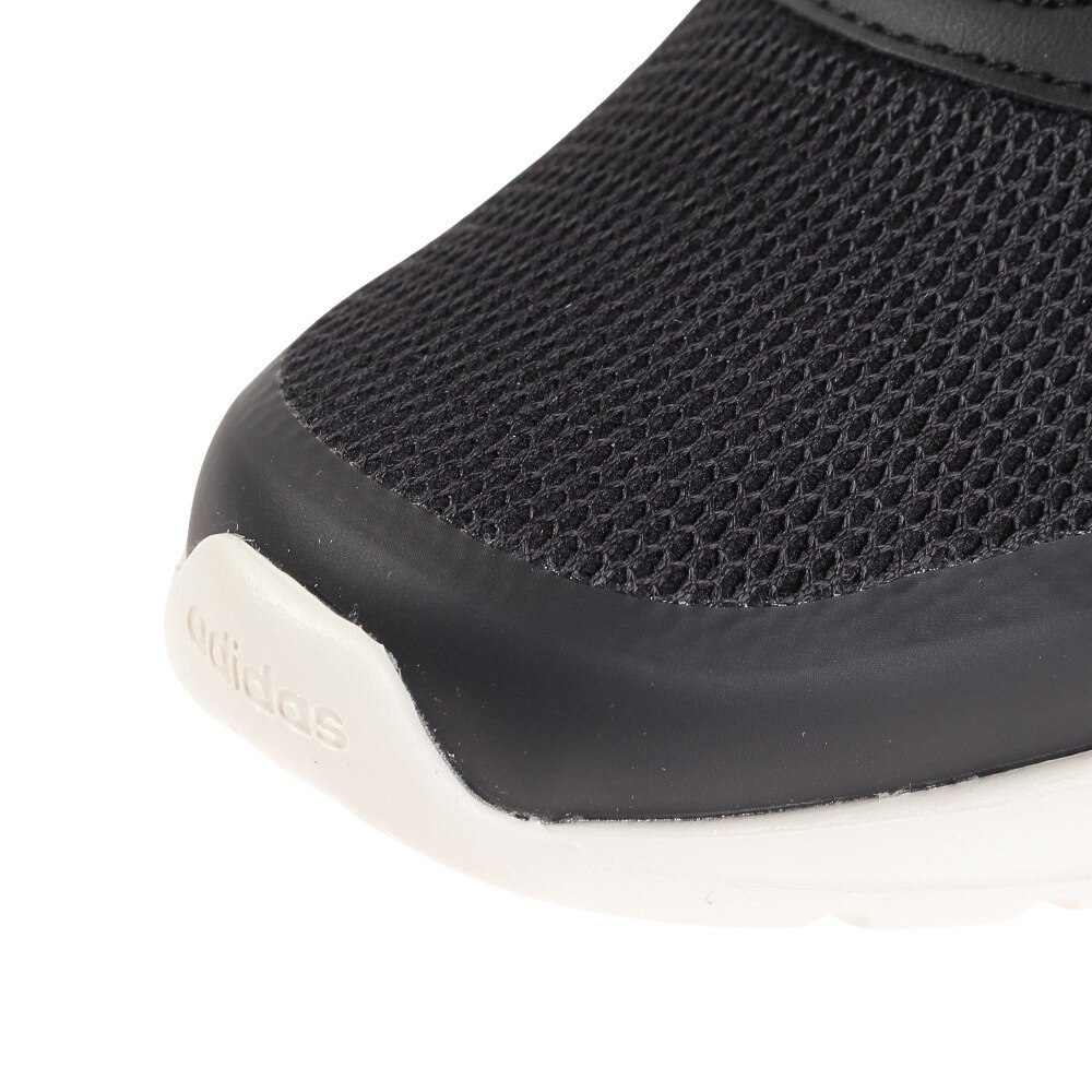 アディダス（adidas）（キッズ）テンソーラン ブラック ホワイト LUT31-GZ3430 ジュニアスポーツシューズ スニーカー ランニング ウォーキング 陸上 運動靴