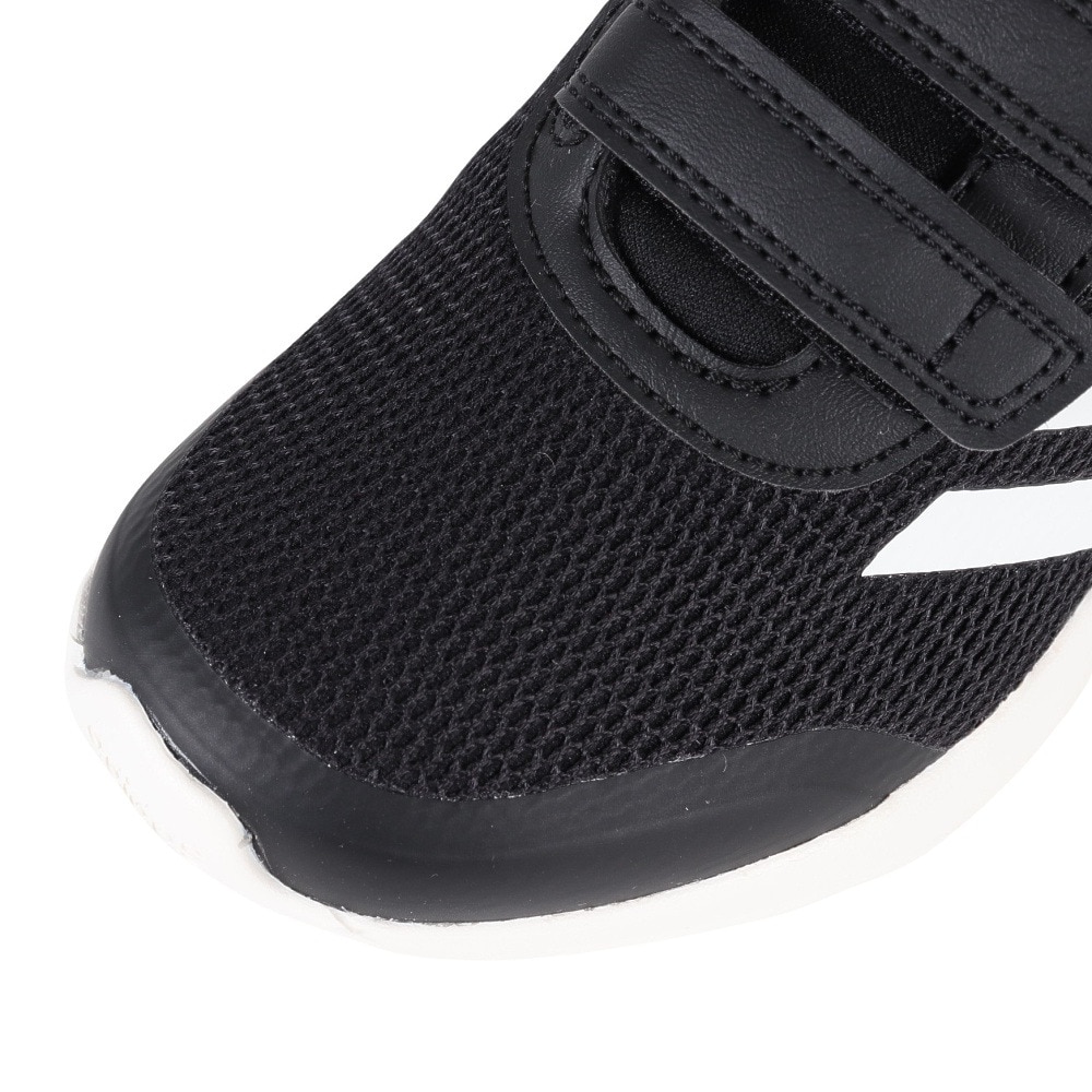 アディダス（adidas）（キッズ）テンソーラン ブラック 黒 LUT34-GZ3434 ジュニアスポーツシューズ スニーカー ランニングシューズ マジックテープ 運動靴