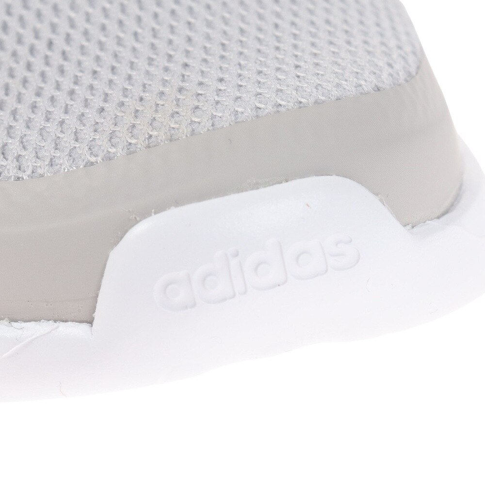 アディダス（adidas）（キッズ）ジュニア スニーカー グレー ピンク LUT31-GZ6687 テンソーラン ランニングシューズ