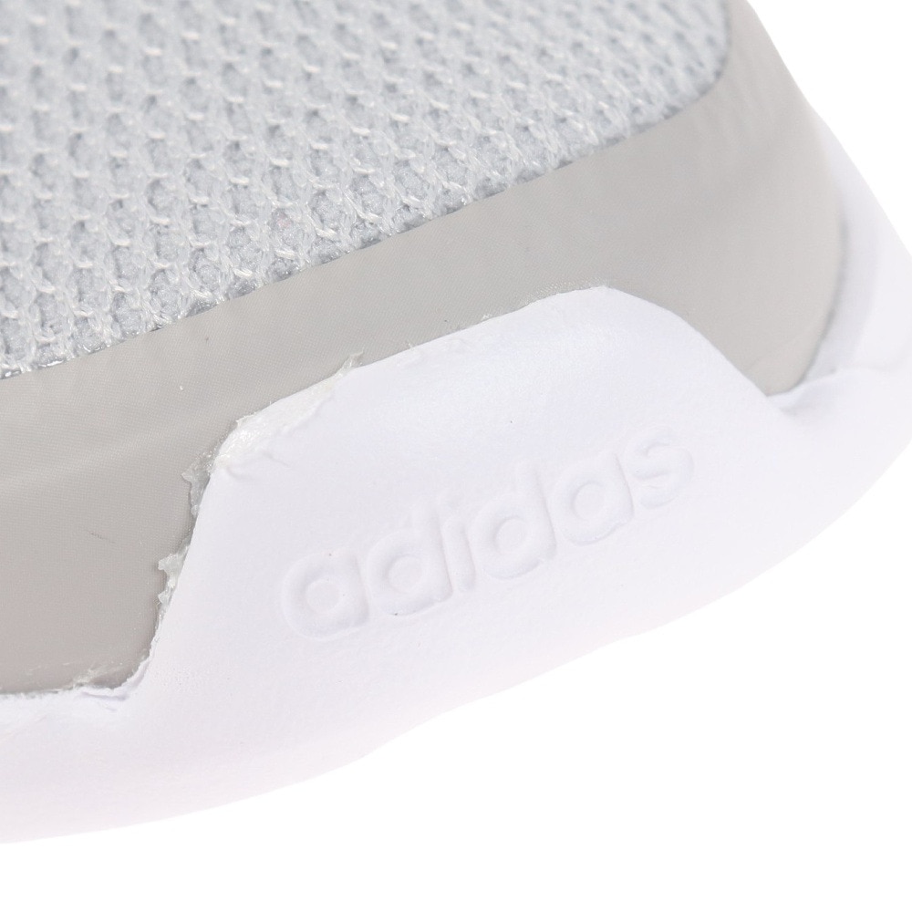 アディダス（adidas）（キッズ）ジュニア スニーカー グレー ピンク LUT34-GZ6693 テンソーラン ランニングシューズ