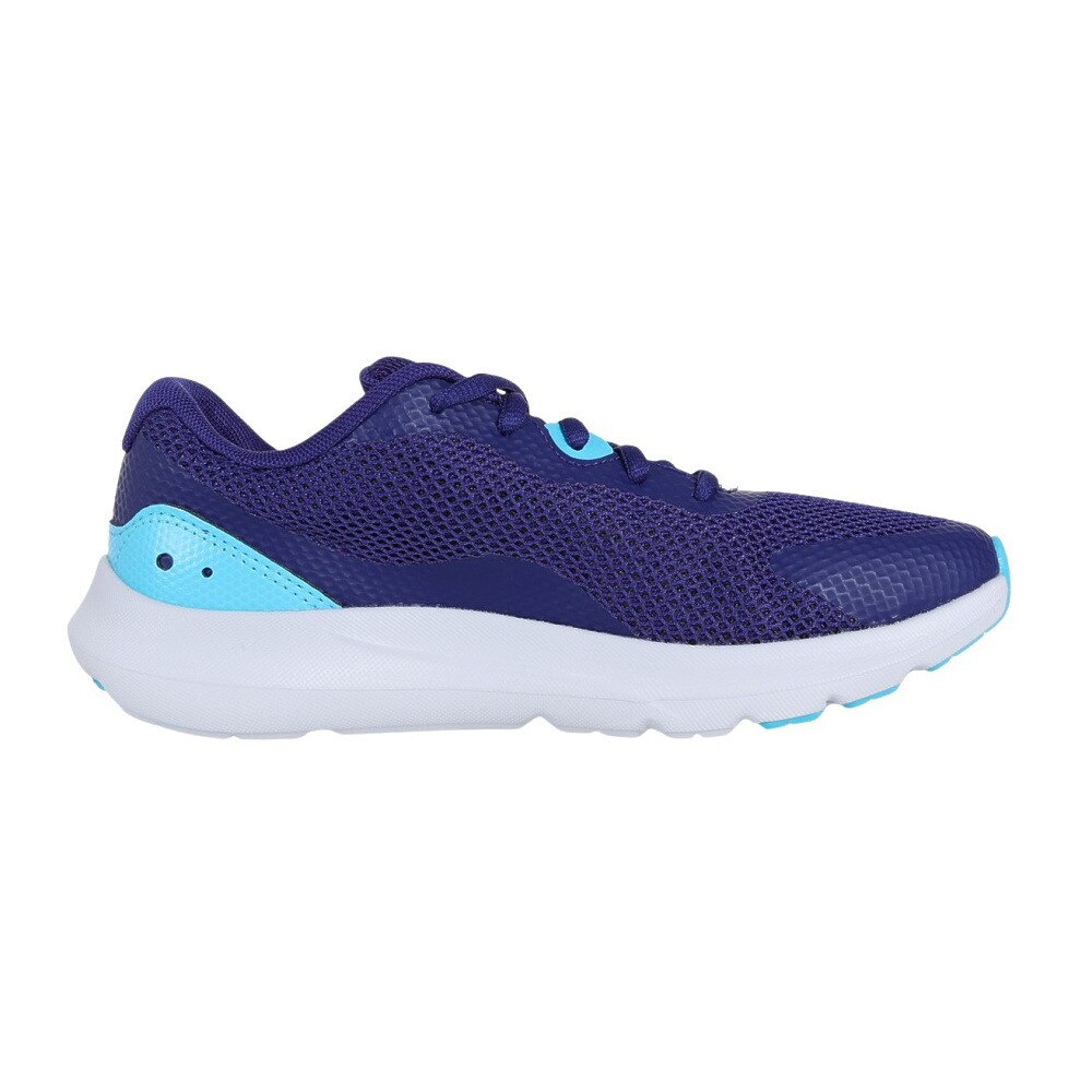 アンダーアーマー（UNDER ARMOUR）（キッズ）ジュニア スポーツ シューズ サージ 3 ブルー 3024989 501 スニーカー ランニング 軽量 通気性 クッション