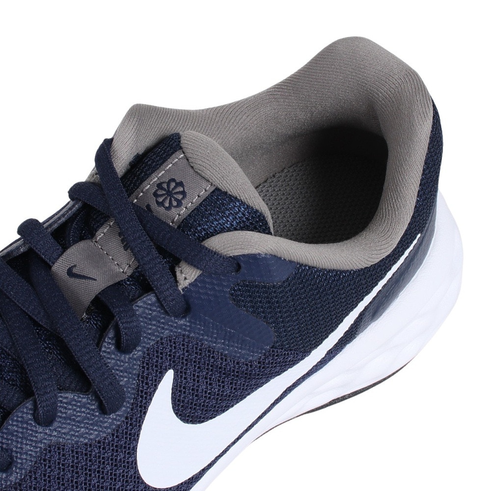 ナイキ（NIKE）（キッズ）ジュニア ランニングシューズ DD1096-400 レボリューション 6 NN GS ブルー スニーカー