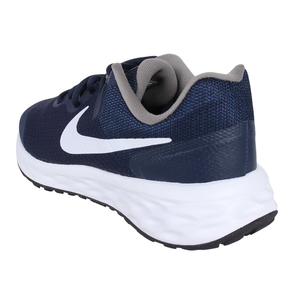 ナイキ（NIKE）（キッズ）ジュニア ランニングシューズ DD1096-400 レボリューション 6 NN GS ブルー スニーカー