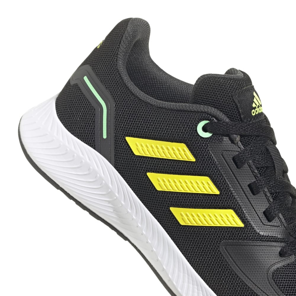 アディダス ADIDAS アディダス ブースト コア 黒色 ブラック 黄色 イエロー 白色 ホワイト 'BLACK YELLOW' スニーカー