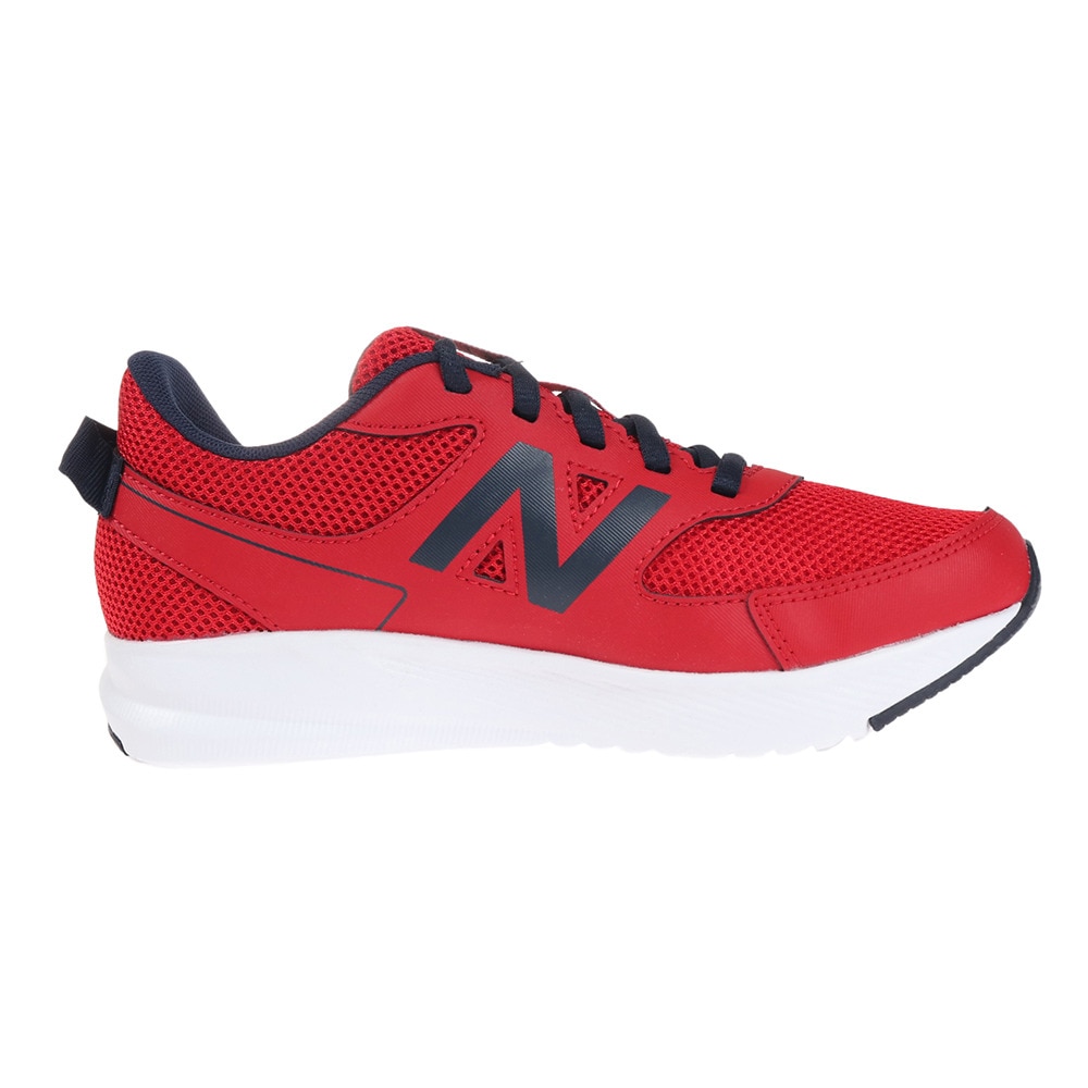 ニューバランス（new balance）（キッズ）ジュニアシューズ 570 v3 Lace RN3 レッド ネイビー YK570RN3 W スニーカー ランニング 軽量 通学