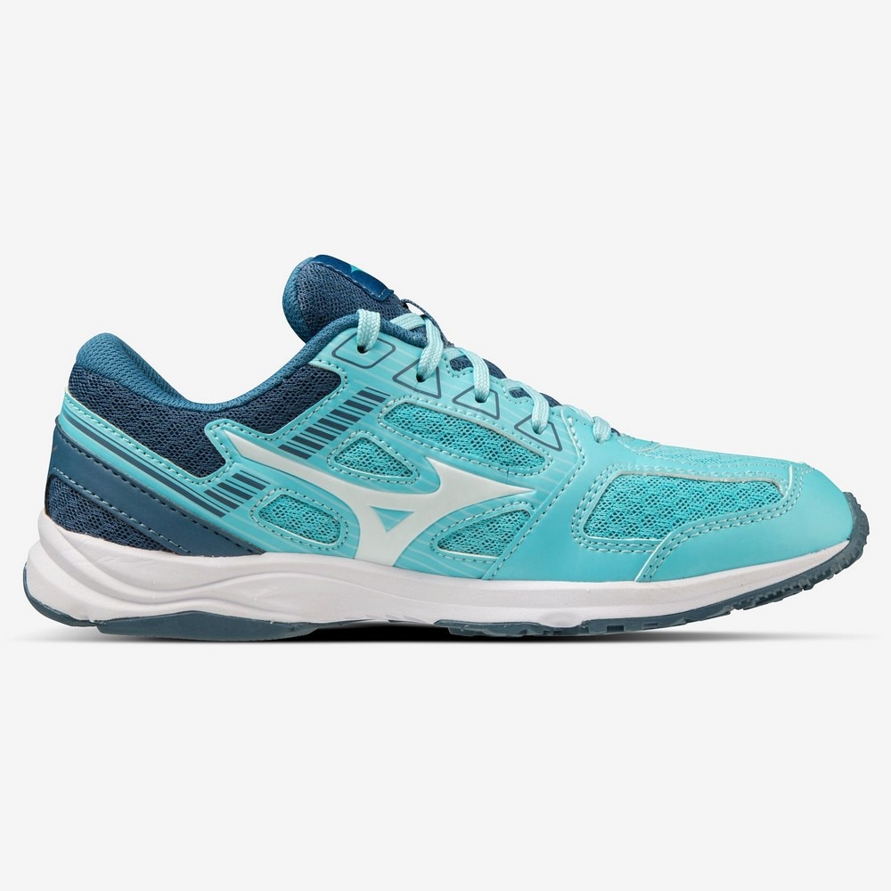 ミズノ（MIZUNO）（キッズ）ジュニアスポーツシューズ スピードスタッズ 3 ブルー ホワイト K1GC223951 スニーカー 運動会 登校