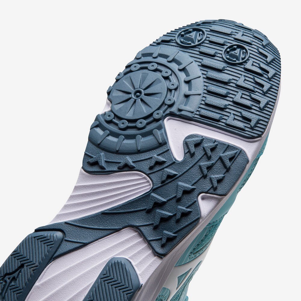 ミズノ（MIZUNO）（キッズ）ジュニアスポーツシューズ スピードスタッズ 3 ブルー ホワイト K1GC223951 スニーカー 運動会 登校