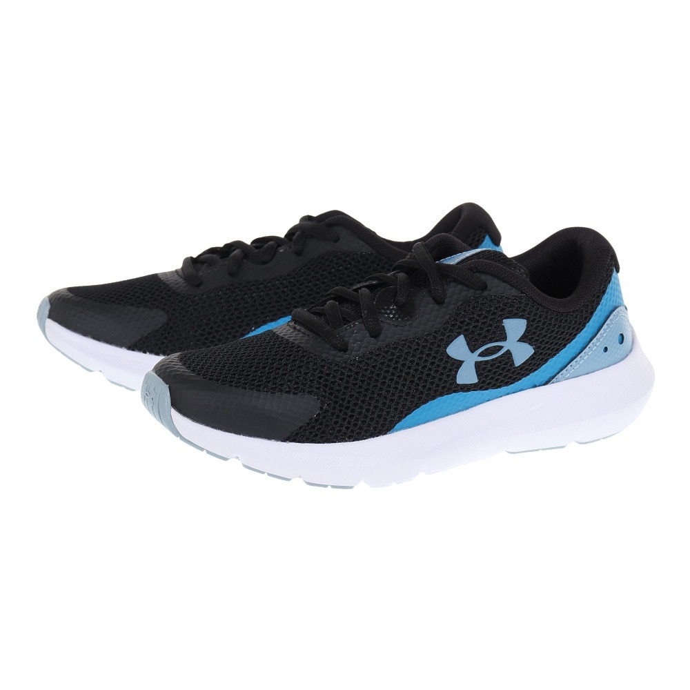 アンダーアーマー（UNDER ARMOUR）（キッズ）ジュニア スポーツシューズ サージ3 3024989 003 スニーカー トレーニング 軽量 通気性 クッション性